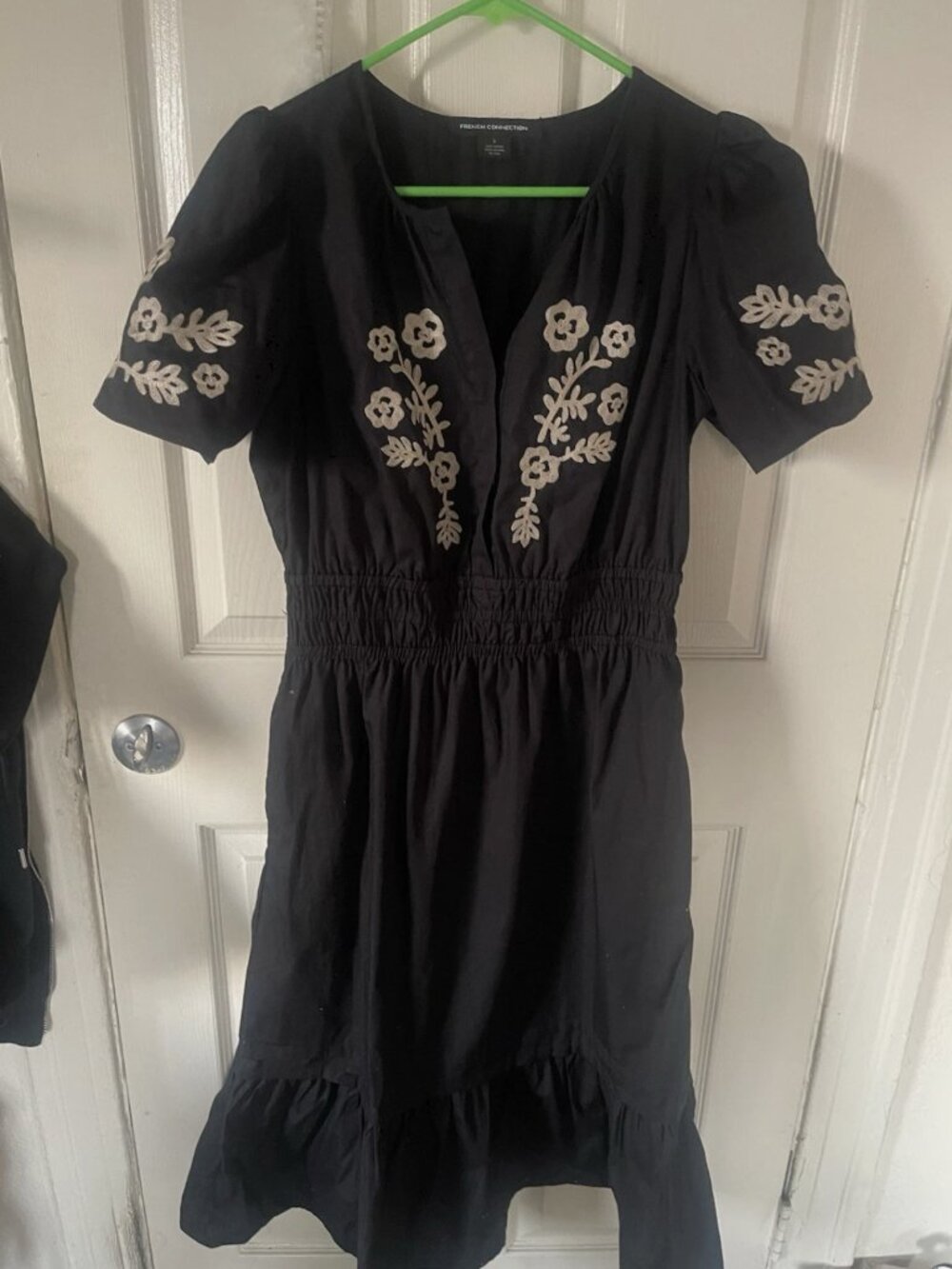 French Connection Women's Embroidered Dress Size S